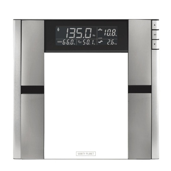 DIGITAL SCALE & BODY ANALYZER MEASURES WEIGHT, BODY FAT %, MUSCLE MASS, & MORE! - Picture 4 of 4